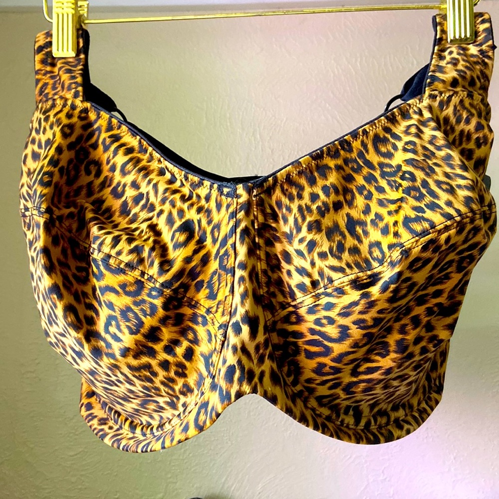 Modern Movement Bra, Leopard Print